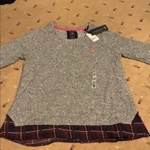 U.S Polo Assn. crew neck long sleeve sweater